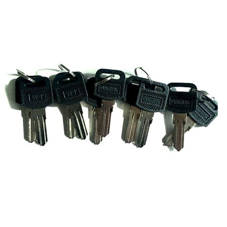 GLOBAL INDUSTRIAL Key Blanks, For Use with  Cell Phone Lockers, 10PK RP9063
